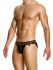 - "Meander Tanga Briefs - Black" 