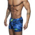 - "Camouflage Swim Shorts - Navy" 
