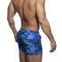 - "Camouflage Swim Shorts - Navy" 