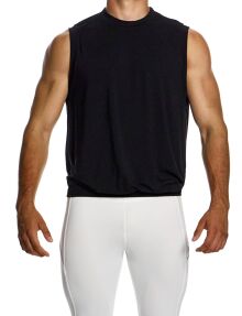 - "Bamboo Sleeveless - Black" 