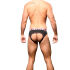 - "Almost Naked Hang-Free Locker Room Jock - Charcoal" 