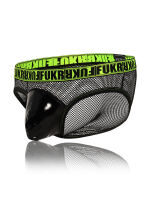 - "FUKR Arch Net Briefs - Black" (SALE!) 