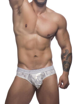 - "Massive Ice Queen Briefs - White / Camouflage" (SALE!) 