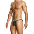 - "Glitter Tanga Briefs - Green" 