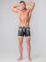   "Youngero Generation Y - Men's Fetish Shorts Zipped Rear - Neon White" 