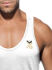 - "Military Tank Top - White" 