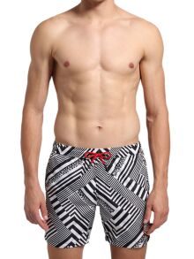 - "Allover Optical Medium Boardshort" (. !) 
