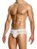 - "Mesh Through Classic Briefs - White" 