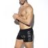   "Army Padded Sports Shorts - Black" 