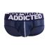 - "Push Up Mesh Briefs - Navy" 