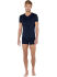  "Tensel Soft - Tee-Shirt V Neck Navy" (. !) 