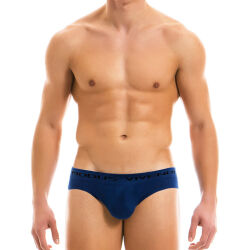 - "Seamless Mini Briefs - Blue" 