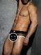 - "Fetish Mesh Briefs - White" 