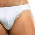 - "Glitter Tanga Briefs - White" 