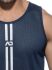 - "Double Stripe Tank Top - Navy" 
