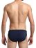 - "Basic Swim Briefs With Contrast Logo - Navy" 