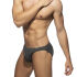 - "Cotton Bikini Briefs - Charcoal" 