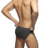 - "Cotton Bikini Briefs - Charcoal" 