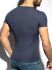  "Recycled Rib U-Neck T-Shirt - Navy" 