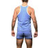 - "Phys. Ed. Varsity Tank - Athletic Blue" 