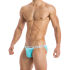- "Eggs Tanga Briefs - Aqua" 