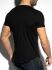  "Deep V-Neck T-Shirt - Black" 