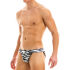 - "Animal Tanga Briefs - Zebra" 