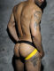 - "Stripe Fetish Jock - Yellow" 