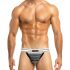 - "Capsule Graphic Jockstrap - White" 