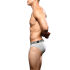 - "Happy Modal Briefs - Heather Grey" 