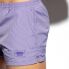 - "Thin Stripes Swim Shorts - Violet" 