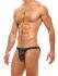 - "Floral Lace Tanga Briefs - Black" 