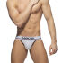 - "Double Stripe Basic Jock - White" 