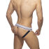 - "Double Stripe Basic Jock - White" 
