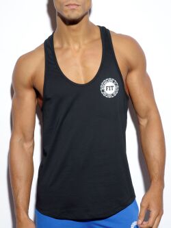 - "Basic Fitness Tank Top - Black" 