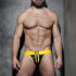 - "Camo Stripe Fetish Jock - Yellow" 