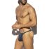 - "Recycled Rib Thong - Navy" 
