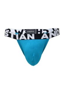 - "Almost Naked Bamboo Y-Back Thong - Teal" 