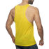 - "Pocket Contrast Tank Top - Black" 