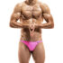 - "Bodybuilding Low Cut Briefs - Pink" 