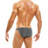 - "King Cheetah Low Cut Briefs - Gun Metal" 