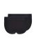 - "Cotton Rib Briefs 2 Pack Black" ( 2 .) 