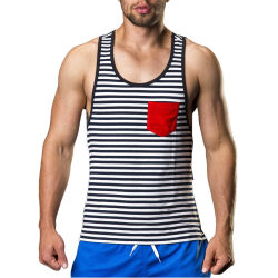 - "Fido Tanktop - Navy/White" (SALE!) 