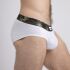 - "Military Cotton Briefs - White" 