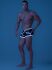 - "Youngero Generation Y - Men's Fetish Trunks Zipped Rear - Neon White" 