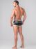 - "Youngero Generation Y - Men's Fetish Trunks Zipped Rear - Neon White" 