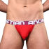 - "Almost Naked Hang-Free Cotton Jock - Red" 