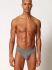 - "Cotton Advantage Brasil Slip Briefs 2 Pack - Grey" ( 2 .) 