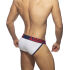 - "Open Fly Cotton Bikini - Navy" 