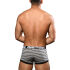 - "Almost Naked Fly Stripe Boxer - Black/White Stripes" 